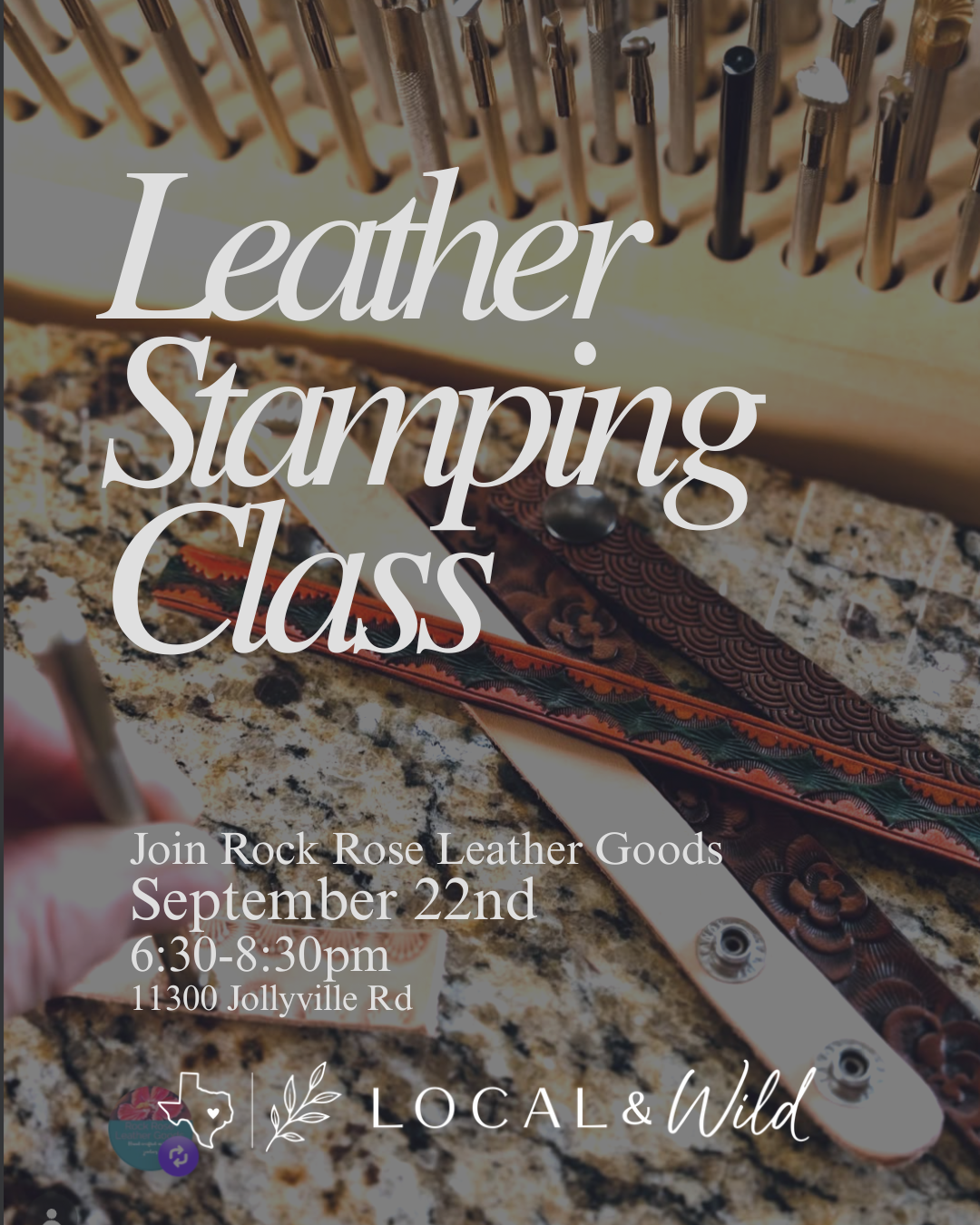 Introduction to Leather Stamping & Tooling